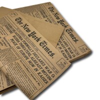 Hamburgerpapier -The New York Times-, 37,5x50cm