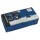 Zelltuch-Servietten, 3-lagig, 1/4 Falz, 24x24cm, blau Karton