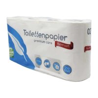 Toilettenpapier 3-lag., hochweiß, 26x32cm, 250 Blatt Packung