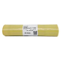 M&uuml;llsack, 120l, 70x110cm, Typ60 36&micro;, gelb Packung