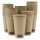 Kaffeebecher -Brown Cup-, braun, 0,4l/16oz Karton