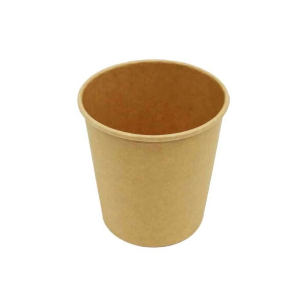 Suppenbecher To Go, Pappe, braun, 765ml/26oz Muster