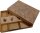Tetris-Box, Wellpappe, braun, 40x30x5cm