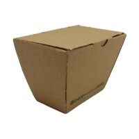 Foodbox D-Box Single, Wellpappe, braun, 12x6,5x11cm