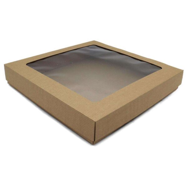 Partybox, Wellpappe, 32x32x5,2cm -L32- Muster