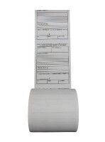 Thermorollen für Kassen mit Bewirtungsaufschrift, 80mm breit, 80m, K=13,3mm Packung