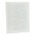 Pergamentersatzpapier, weiß, 1/16 Bogen 18,5x25cm