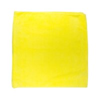Microfasertuch, gelb, 40x40cm