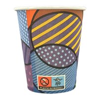 Kaffeebecher -Happy Cup- 0,2l/8oz Packung