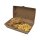 Lunchbox Medium, Wellpappe, braun, 21,5x12x7,5cm Karton