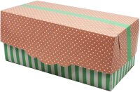 Tortenkarton, Prettybox, Vollpappe, 12x24x10cm Packung
